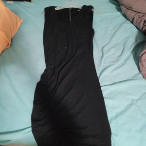 Express black bodycon dress